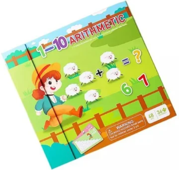 Math Book Educational Learning Toy