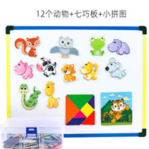 Educational Magnetic Board Toy with Animals