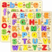 Educational Wooden Puzzle Alphabet