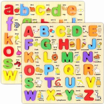Educational Wooden Puzzle Alphabet
