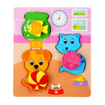 3D Educational Puzzle Cartoon Animal