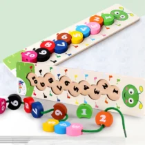 Montessori Educational Toy Color Animals Number