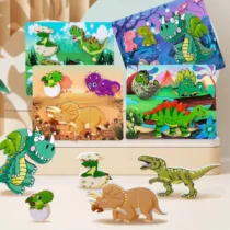 Dinosaur 3D Jigsaw Floor Puzzles