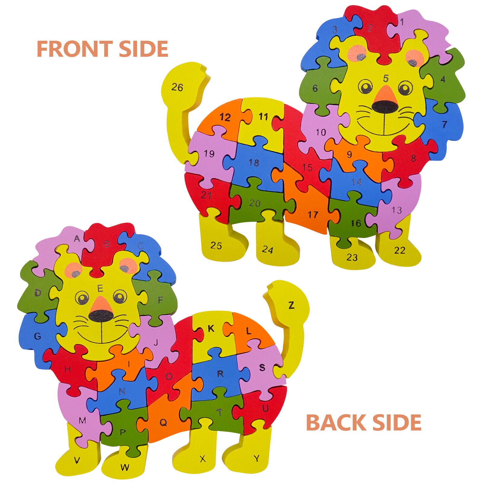 26 Alphabet Jigsaw Puzzle Toy Game KID GO
